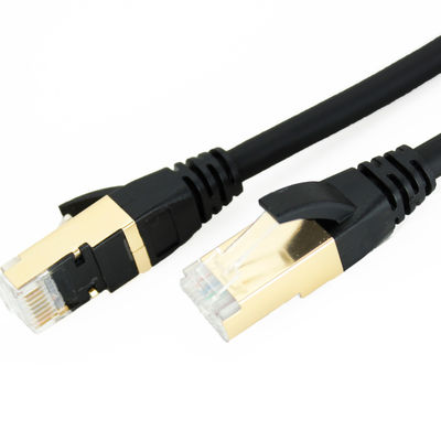 Het Koord van het de Stopcat7 Flard van FTP SFTP Rj45 van douanece ROHS, Kat 7 Ethernet-Kabel 1000ft